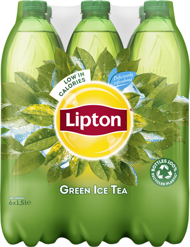 Afbeeldingen van LIPTON ICE TEA GREEN 6X1,5L NB PET