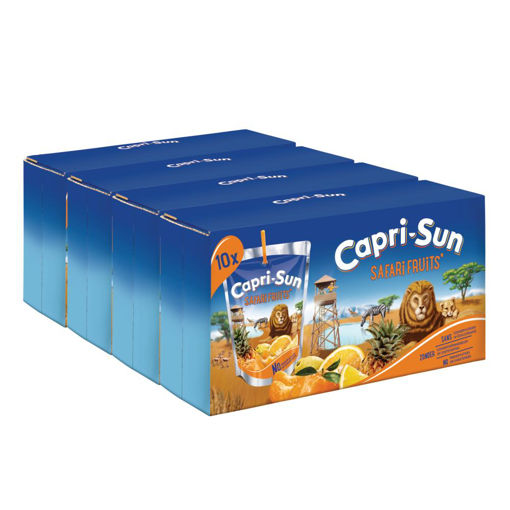 Afbeeldingen van CAPRI-SUN SAFARI FRUITS POUCH 4X10X20CL