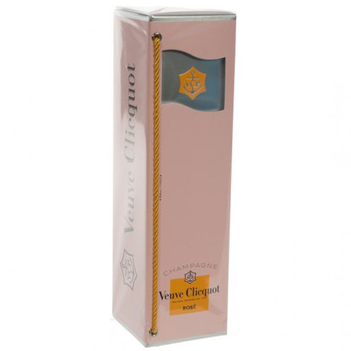 Afbeeldingen van VEUVE CLICQUOT ROSE FLAG 75CL