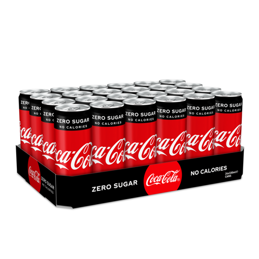 Afbeeldingen van COCA COLA ZERO BLIK 24X33CL