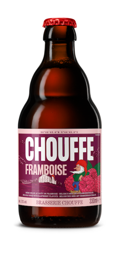 Afbeeldingen van CHOUFFE FRAMBOISE 4X33CL